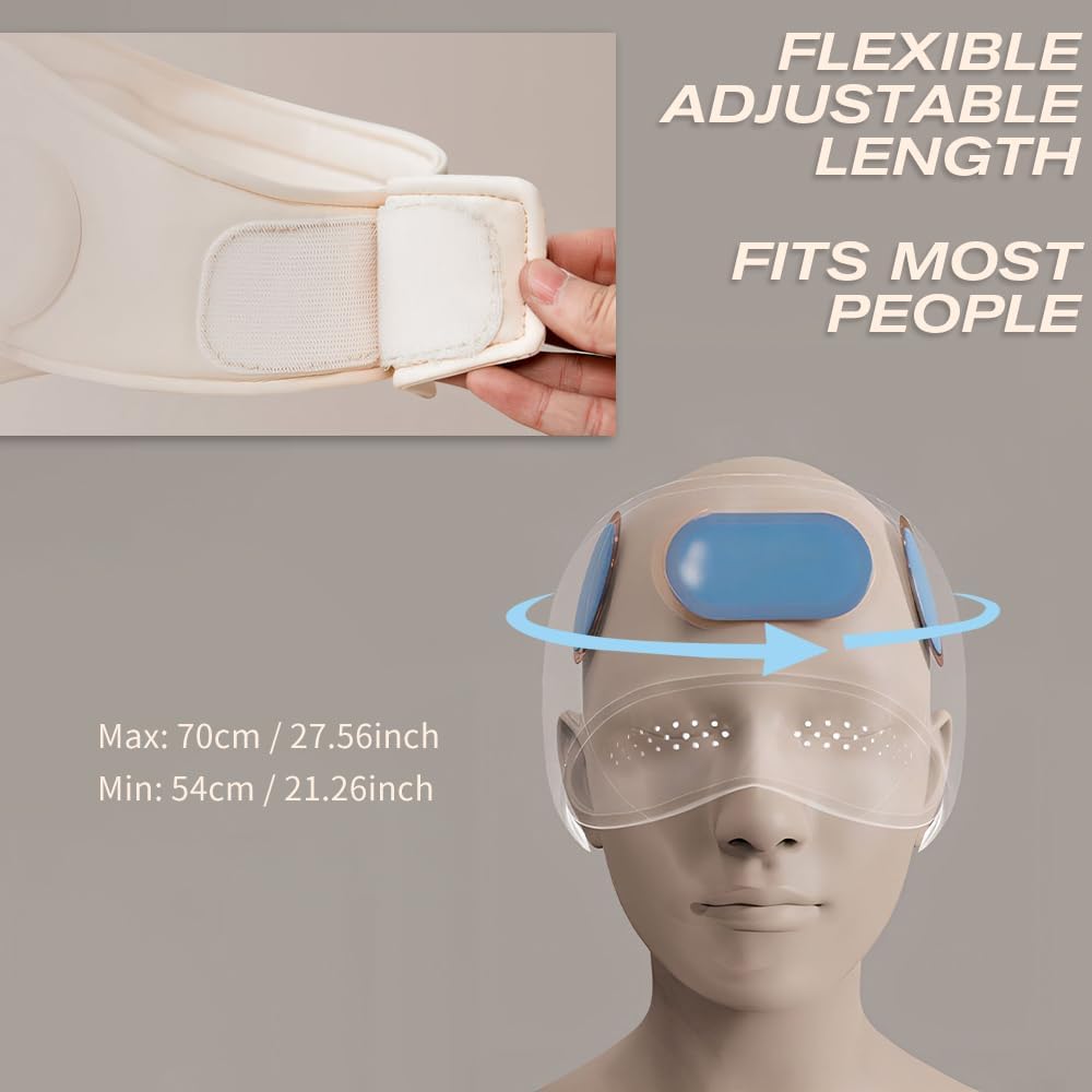 CalmiPress™ - Hot Compress Decompression Head Massager