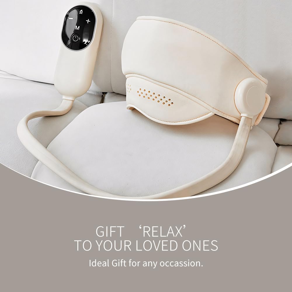 CalmiPress™ - Hot Compress Decompression Head Massager