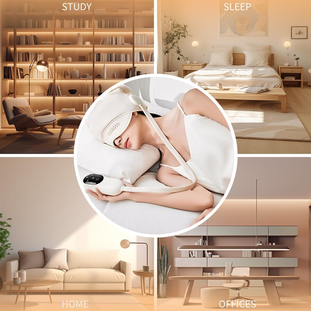 CalmiPress™ - Hot Compress Decompression Head Massager