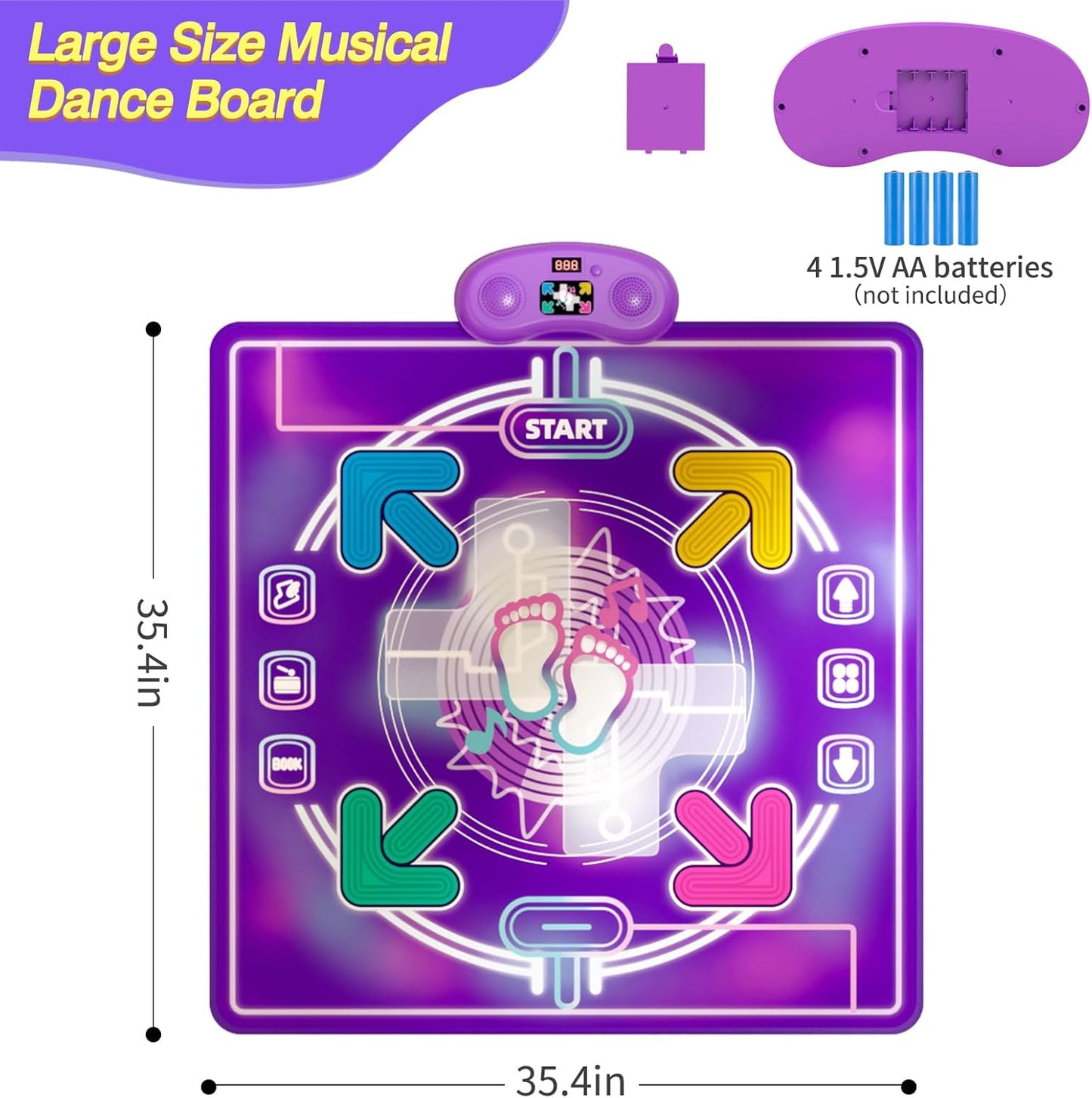 RhythmHop™ - Bluetooth Dance Mat