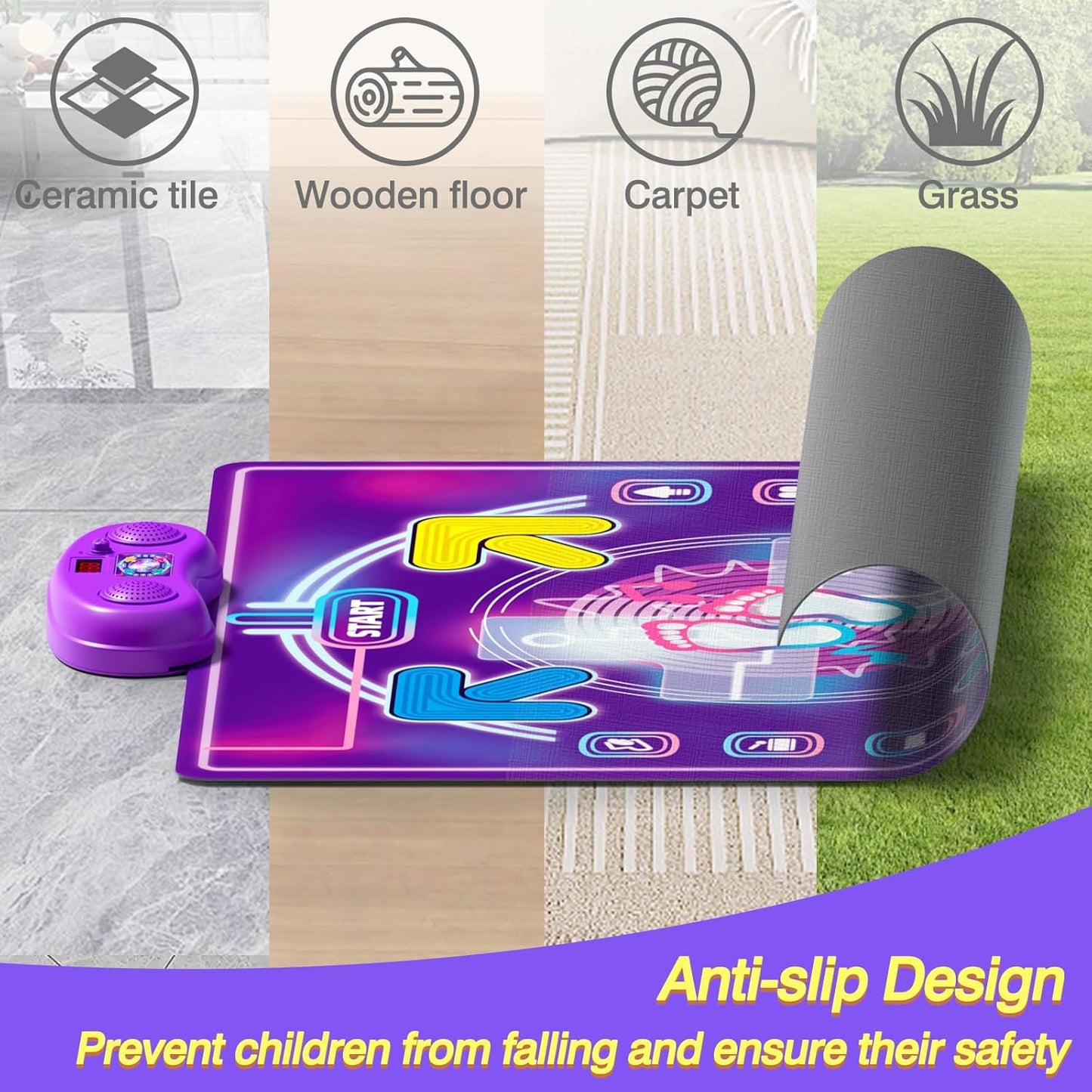 RhythmHop™ - Bluetooth Dance Mat