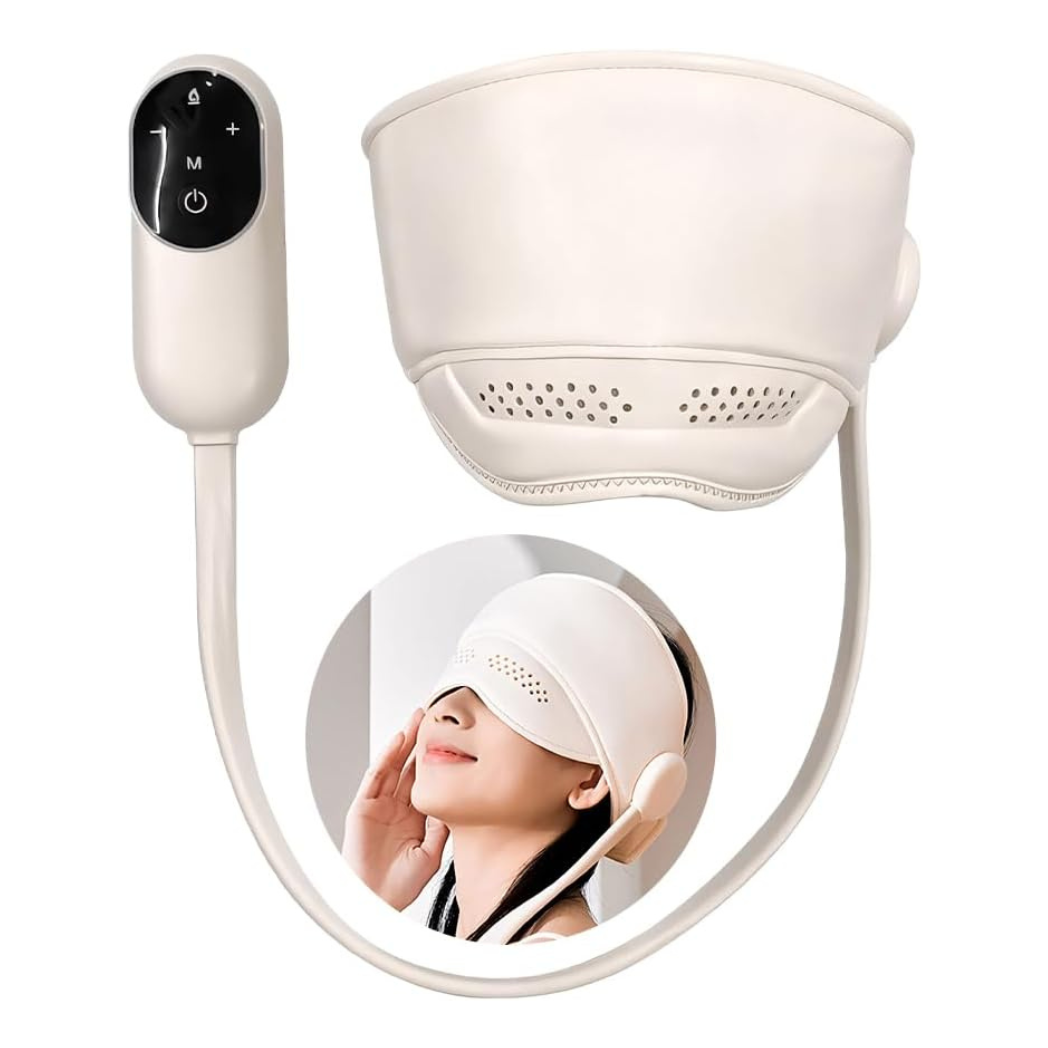 CalmiPress™ - Hot Compress Decompression Head Massager