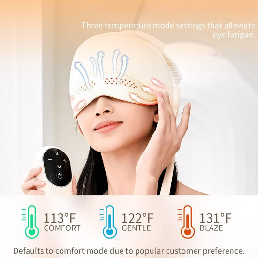 CalmiPress™ - Hot Compress Decompression Head Massager
